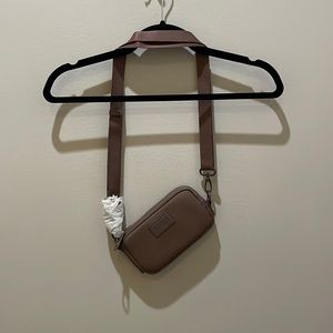 Dagne Dover Mara phone sling crossbody in Dune. Brand new with tags, never used
